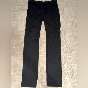 DVF Black Ponte Leggings/pants EUC